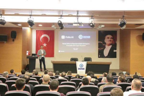 Yapay zeka ve pazarlamadaki dönüşüm Denizli'de konuşuldu
