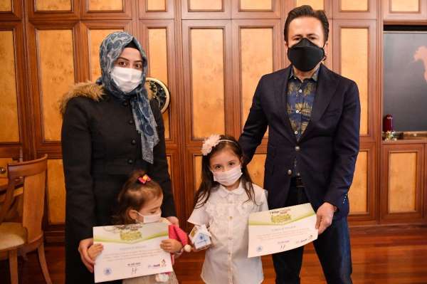 6 yaşındaki Zeynep'ten örnek davranış, kazandığı ödülü SMA hastalarına bağışladı