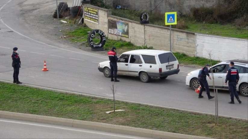 Samsun'da tek tek durduruldular