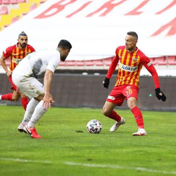 Kayserispor'da iç saha kâbusu 