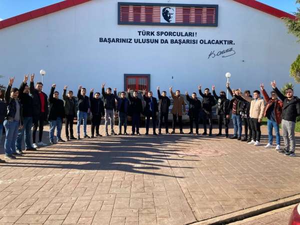 Samsun'da Türk Devletleri Teşkilatı'na bayraklı destek