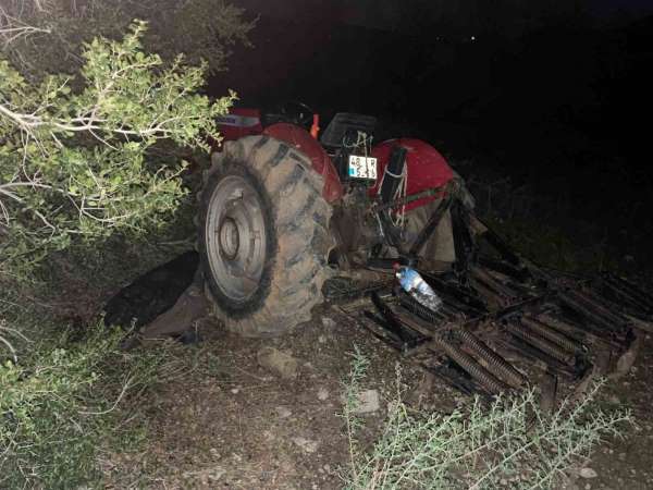 Datça'da traktör kazası: 1 ölü