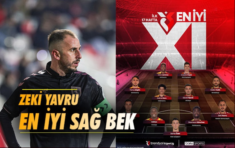 Zeki Yavru En İyi Sağ Bek 