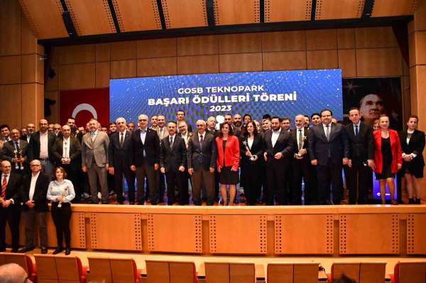 GOSB Teknopark Başarı Ödülleri sahiplerini buldu