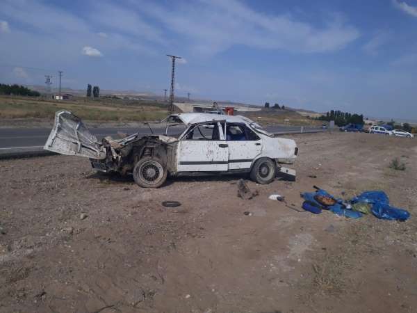 Yozgat'ta trafik kazası: 1 ölü, 3 yaralı 