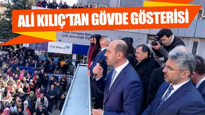 Ali Kılıç'tan gövde gösterisi!