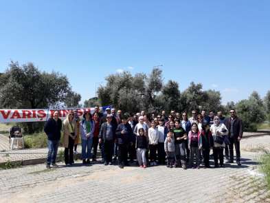 Kazanmak için değil, eğlenip kaymaşmak için yarıştılar 