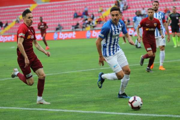 Spor Toto Süper Lig: İstikbal Mobilya Kayserispor: 0 - BB Erzurumspor: 2 (İlk ya