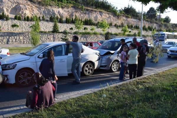 Malatya'da zincirleme trafik kazası 