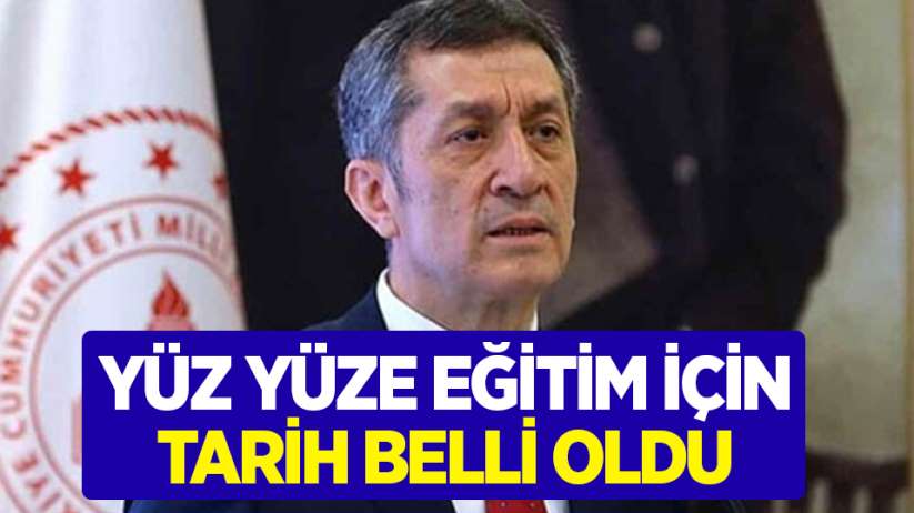 Bakan Selçuk 'Yüz yüze eğitim' ile ilgili tarih verdi