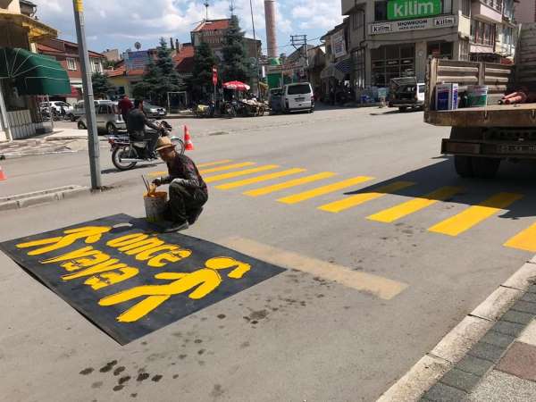 Şuhut Belediyesi'nden öncelik yayanın öncelik hayatın proje çalışmaları