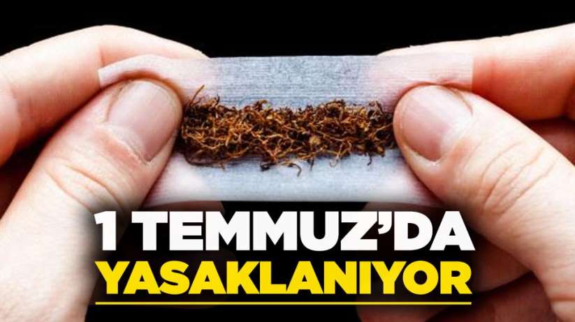 Sarma Sigara 1 Temmuz'da yasaklanıyor