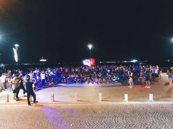 Bisikletlerle 30 Ağustos Zafer Turu 