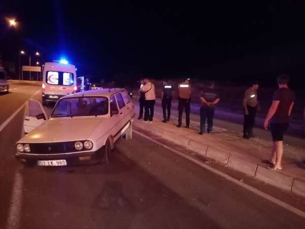 Tekirdağ'da trafik kazası: 2 yaralı 