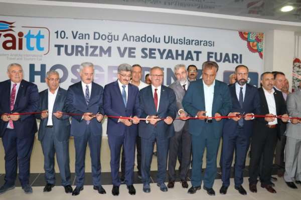 10. Van Doğu Anadolu Turizm ve Seyahat Fuarı kapılarını açtı