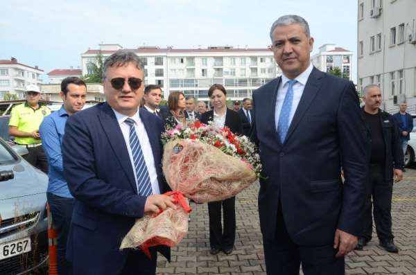 Ordu Emniyet Müdürlüğünde devir teslim 