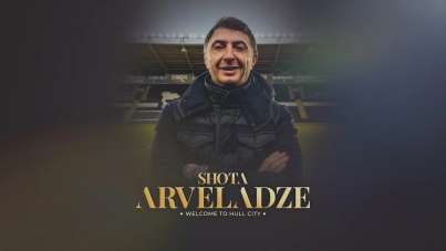 Hull City, takımın başına Shota Arveladze'yi getirdi