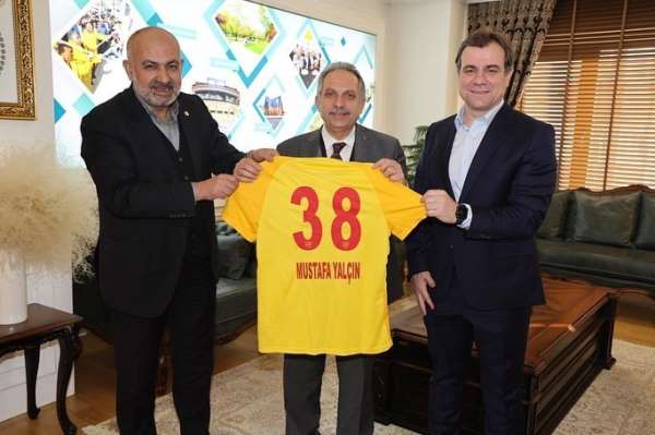 Talas Belediye Yalçın: 'Kayserispor'a her daim destek vereceğiz'