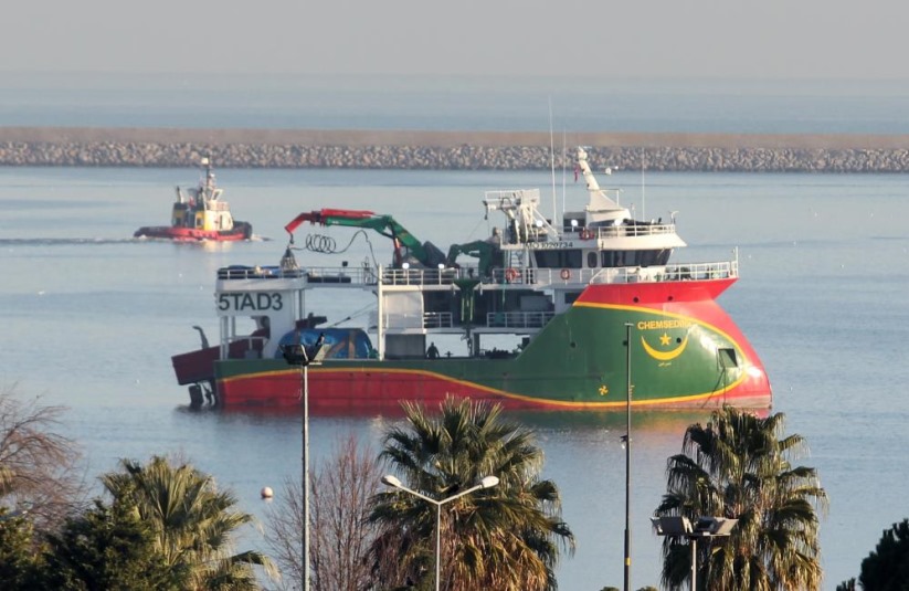 Samsun'dan Moritanya'ya balıkçı gemisi ihracatı