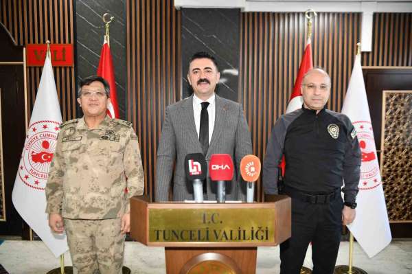 Tunceli'de 2024'te 5 bin terör operasyonu düzenlendi