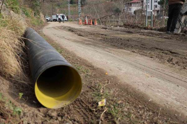 Ordu'da altyapı güçlendirme ve yenileme çalışmaları sürüyor