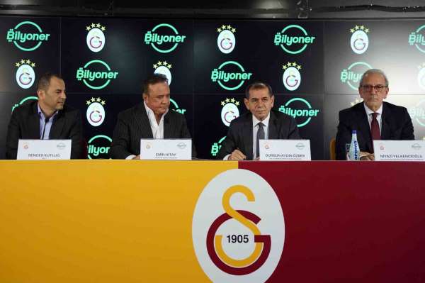 Bilyoner, Galatasaray Futbol A Takımı'nın forma sol kol sponsoru oldu