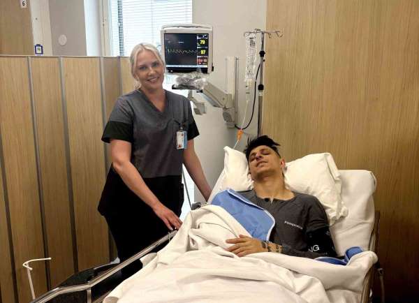 Çaykur Rizesporlu Benhur Keser, Finlandiya'da ameliyat oldu