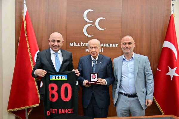 Fatih Karagümrük'ten, MHP lideri Bahçeli'ye ziyaret