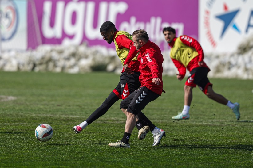 Samsunspor, Göztepe hazırlıklarını sürdürdü