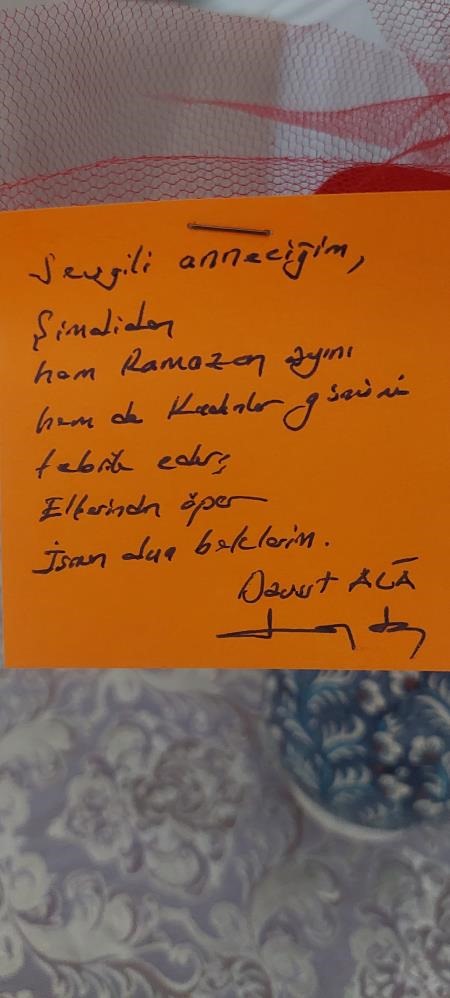 Samsun'da Gazi Tümgeneral Ala'dan şehit annesine anlamlı hediye