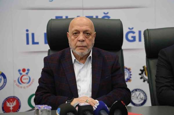 HAK-İŞ Başkanı Arslan: ''Biz terörle mücadelede, ülkemizin mücadelesini sonuna kadar destekliyoruz'