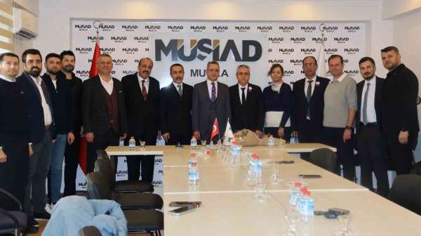 Muğla MÜSİAD'a Defterdar Akçay'dan Vergi Haftası ziyareti