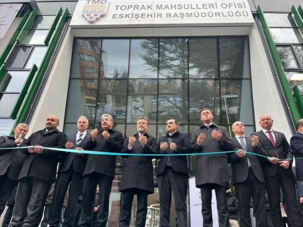Bakan Yumaklı, Eskişehir'de TMO'nun yeni binasını açılışını gerçekleştirdi