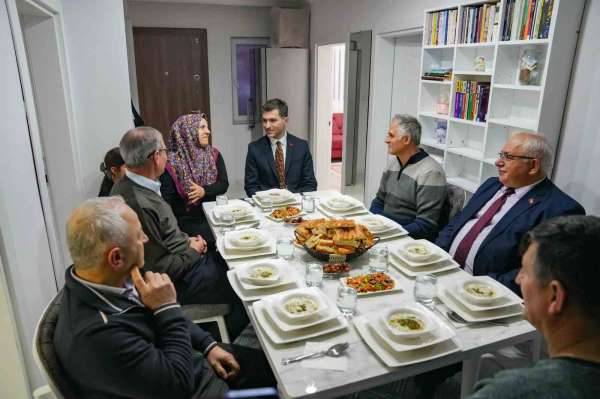 Dayanışma ile yeniden kurulan yuvada ilk iftar