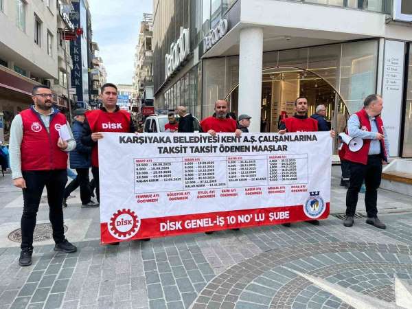 Karşıyaka'da 400 bin TL alacağa 750 TL gıda kartı
