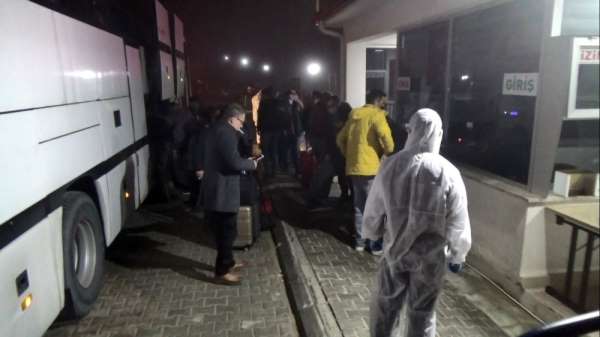 Kazakistan ve Çin'den gelen 132 kişi Bolu'da karantinaya alındı 