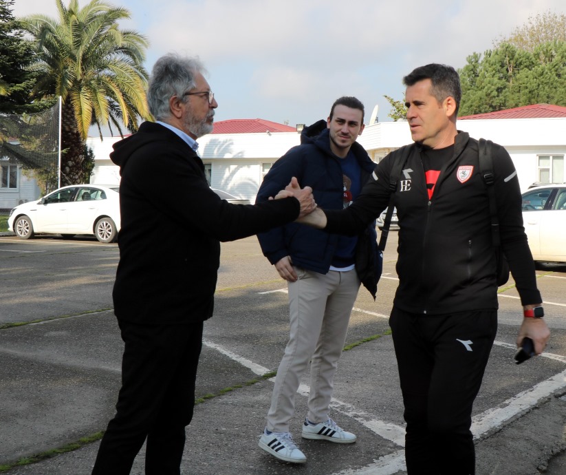 Hüseyin Eroğlu: 'Ligin zirvesindeyiz, zirvede kalmak istiyoruz'