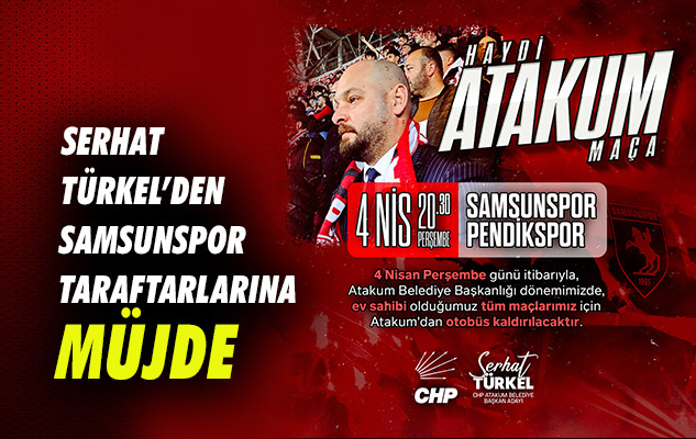 Serhat Türkel'den Samsunspor taraftarlarına müjde