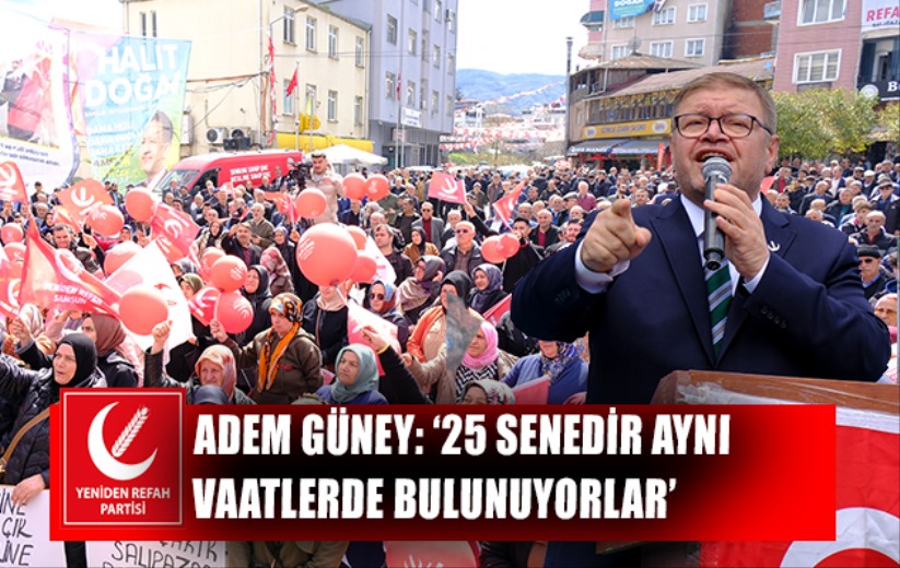 SAMSUN BÜYÜKŞEHİR BELEDİYE BAŞKAN ADAYI ADEM GÜNEY SALIPAZARI'NDA 