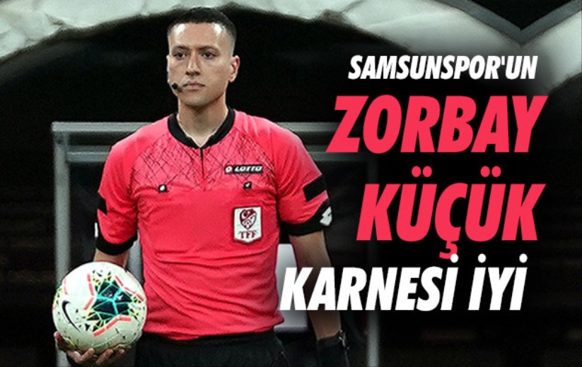 Samsunspor'un Zorbay Küçük Karnesi İyi