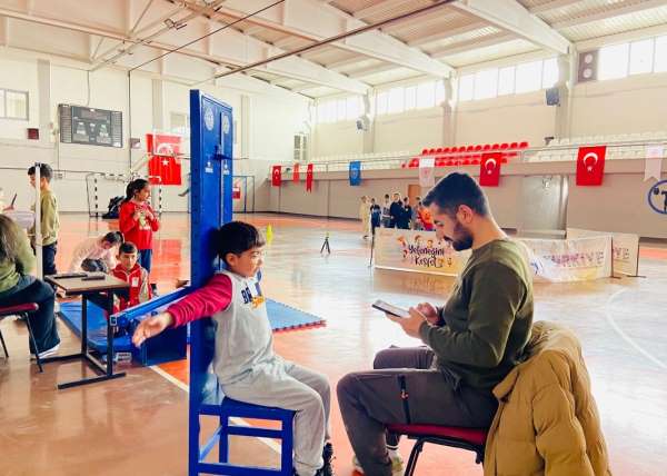 Diyadin'de geleceğin sporcuları keşfediliyor