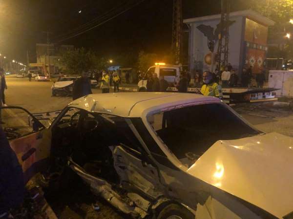Osmaniye'de trafik kazası: 5 yaralı 