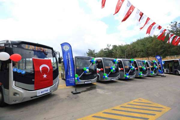 60 yeni otobüsü hizmete alındı - Muğla haber