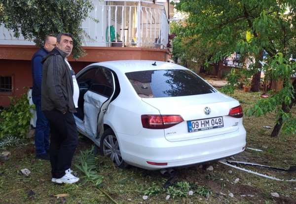 Sivil polis aracı kazaya karıştı: 1 polis yaralı - Aydın haber