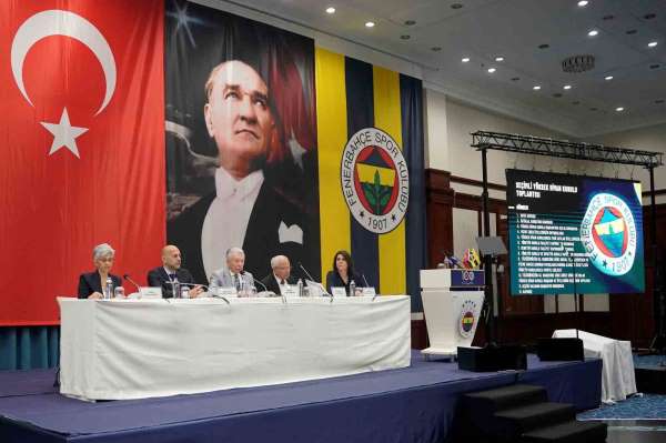 Fenerbahçe'de seçimli Yüksek Divan Kurulu toplantısı başladı