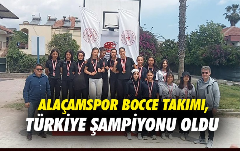 Alaçamspor Bocce Takımı, Türkiye şampiyonu oldu