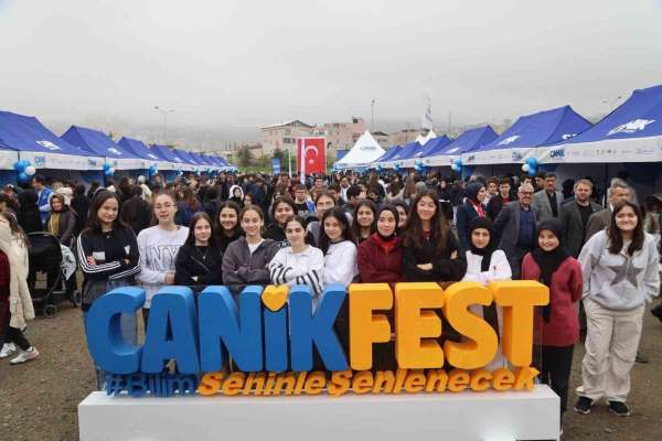 71 bin 222 bilim ve teknoloji tutkunu CANİKFEST'te buluştu