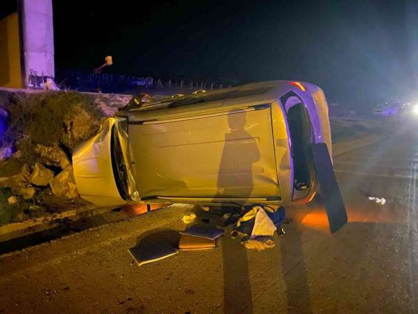 Haymana'da başıboş eşekler kazaya sebep oldu: 4 yaralı