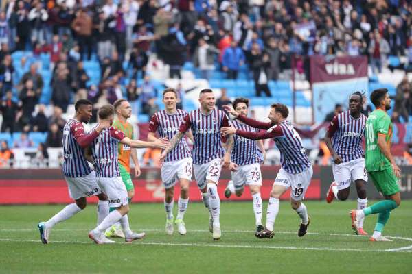 Trendyol Süper Lig: Trabzonspor: 4 - Alanyaspor: 2