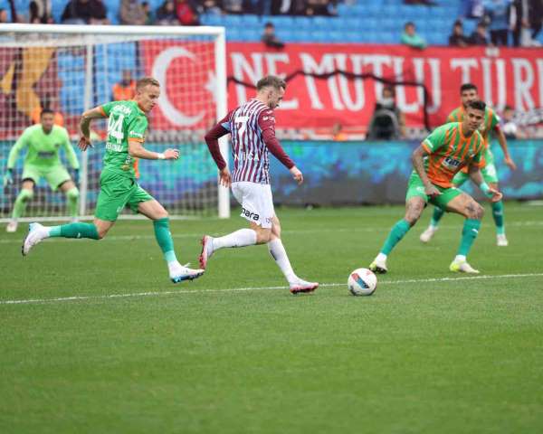 Trendyol Süper Lig: Trabzonspor: 4 - Alanyaspor: 3